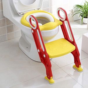 Hoogte verstelbare kindertoiletbril met antislip voeten - Potjestrainer voor kinderen - Trainingstoilet voor baby's - Vormt de gewoonte van onafhankelijkheid .