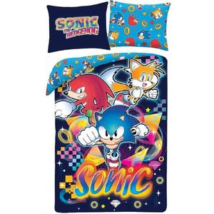 Sonic - Dekbedovertrek - Regenboog - 140 x 200 cm - Katoen