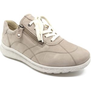 Hartjes, 162.1606/99 31.00, Beige nubuck sneaker wijdte K