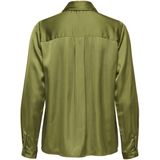 ONLY - ONLMIKA VIS SATIN SHIRT WVN - Blouse - Meisjes - Lange Mouwen - Regular Fit
