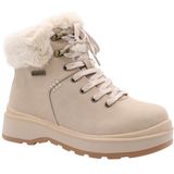 SKECHERS - PARK CITY - Veterlaarsjes - Beige - Gevoerd - Blokhak