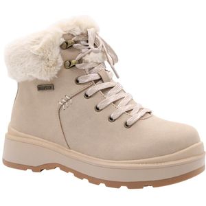 SKECHERS - PARK CITY - Veterlaarsjes - Beige - Gevoerd - Blokhak