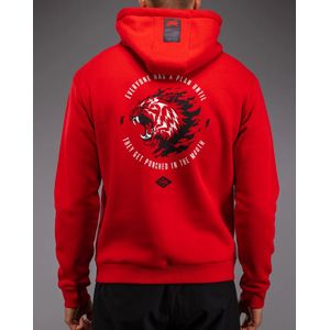 Venum x Mike Tyson Tiger Hoodie Intens Rood Diepzwart - S