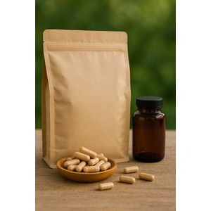 Maca (gegelatineerd) Capsules 1000 Stuks - 1000 Capsules - Holyflavours