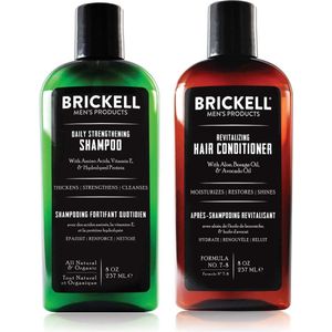 Brickell - Daily Revitalizing Hair Care Routine - Shampoo en Conditioner - 237 ml