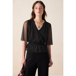 Sissy-Boy - Zwarte mesh top