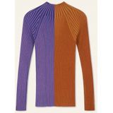 Oilily - Kingly pullover long sleeves turtle neck - Blauw - L