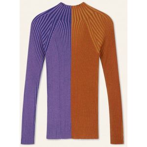 Oilily - Kingly pullover long sleeves turtle neck - Blauw - L