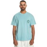 Quiksilver No Water Sucks T-shirt Met Korte Mouwen Blauw L Man