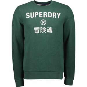 Superdry Sweater - Slim Fit - Groen - XXL