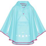 Playshoes - Regenponcho voor kinderen - Opvouwbaar - Turquoise - maat S (2-4yrs)