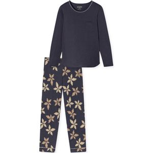 Schiesser - Pyjama Comfort Nightwear - Grafiet - Katoenmix - 2-delig