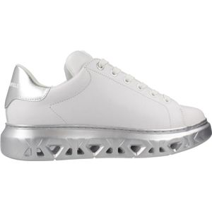 KARL LAGERFELD KAPRI KITE LO LACE LTHR Wit 40 EU
