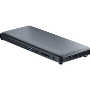 2-Power USB-C Dock - Triple Display - 100W PD - 4K - Zwart
