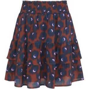 Fluresk - Gaia Skirt - Rok - Rum Raisin/Midnight Blue