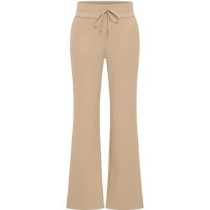 Bonded Travel Broek Flared 202631 Latte
