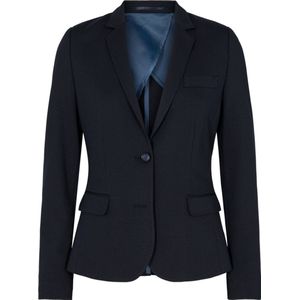 Sunnwill Dames blazer stretch donkerblauw | Maat 48 | Fitted fit