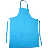 Creotime Kunstenaarsschort Junior 55 X 70 Cm Nylon Blauw