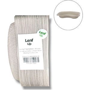 LeafUp - Nierbekken Karton - Wegwerp Spuugbakjes - 20 Stuks