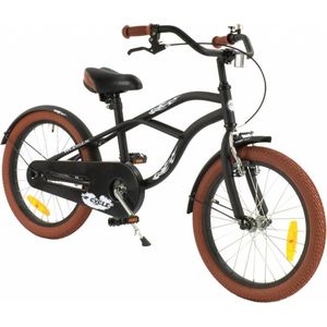 2Cycle Cruiser - Mat-Zwart - Jongensfiets 5 tot 7 jaar