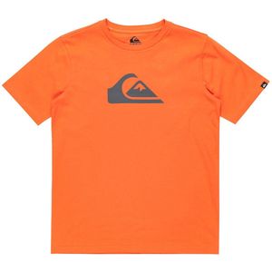 Quiksilver Ev Comp Logo T-shirt Met Korte Mouwen Oranje 12 Years Jongens