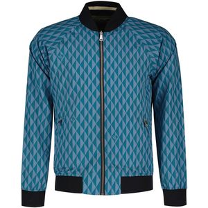 Scotch & Soda - 180290 - Bomberjack - Blauw - Omkeerbaar - Nylon