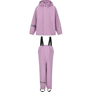 ZIGZAG - Regenset - Roze - Jas en Tuinbroek - PU Coating