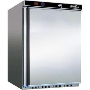 Professionele Horeca Tafelmodel koelkast RVS met 1 deur | 600(b) x 585(d) x 855(h) mm | 130 Liter