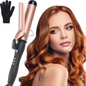 Krultang 32 mm - Negatieve Ionen en Keramiek voor Grote Krullen - Instelbare Temperatuur tot 230 °C