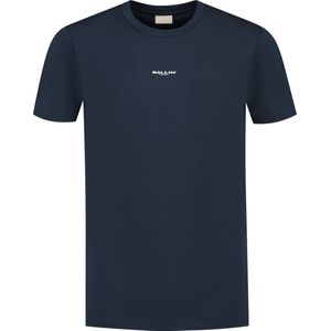 Ballin Amsterdam - Heren Regular fit T-shirts Crewneck SS - Navy
