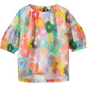 Blinky blouse 02 AOP Clara White: 92/2T