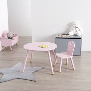 Tafel Voor Kinderen Nuage Roze