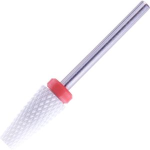 Keramische Nagelfrees Bit 3/32 Afgekapte F Fijn - Rood - Manicure - Pedicure - Bitjes - Frees - Caramdia