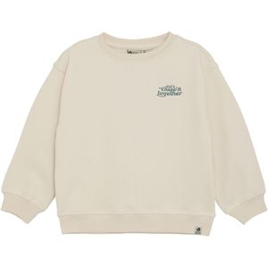 DAILY7 - Oversized Sweater Backprint - Hoodie - Ecru