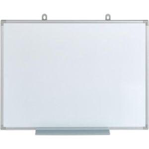 Relaxdays whiteboard magnetisch - magneetbord - memobord - schoolbord - presentatiebord - 45 x 60cm