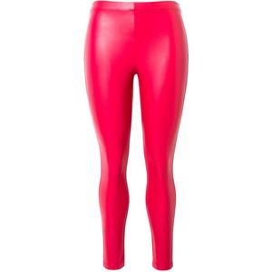 Angel of Style - Dames - Legging Skinny Fit leerlook - Baksteenrood - Maat 46