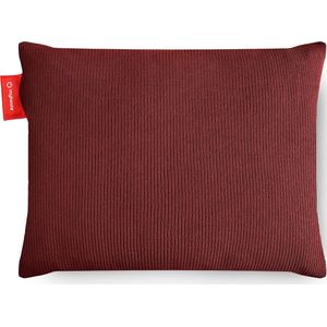 Myheate® Warmtekussen - Gebreid - Warmte Kussen Oplaadbaar - Elektrisch - Draadloos - Ingebouwde Batterij - Infrarood - Oplaadbaar - Voor Binnen en Buiten - Gebreid / Bordeaux - 60x45cm