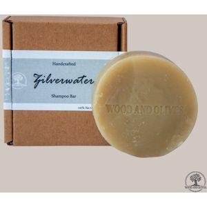 Wood and Olives - Zilverwater Shampoo Bar - 100 g