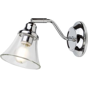 Rabalux - Wandlamp - E14 IP44 badkamer wandlamp - Zilver