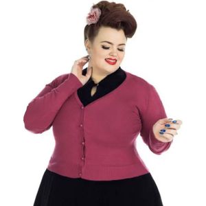 Hearts & Roses Wine Vest Longsleeve