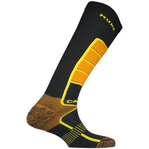 Mund Socks Carving Sokken Blauw,Zwart EU 34-37 Man