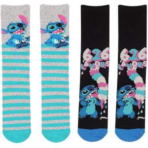 Lilo & Stitch Stitch Unisex Sokken - meerkleurig - L-XL