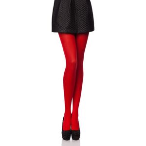 Antie AN-122 Dames Panty - 60 DEN -Microvezel - Polyamide - Rood - XL