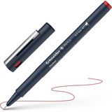 Schneider fineliner - Pictus - 0,2mm - rood - S-197202