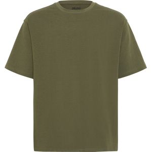 Blend - BHFISHER OVERSIZE TEE - T-shirt - Olive night - Korte Mouwen