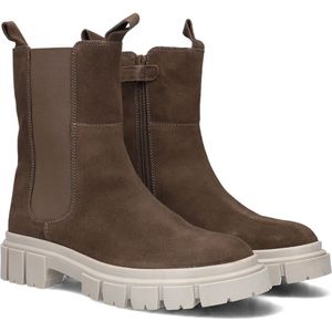 Apples & Pears B0011110 Chelsea boots - Enkellaarsjes - Meisjes - Taupe - Maat 37