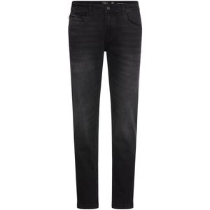 camel active - 5-Pkt Loose Fit Jeans - Grafiet Grijs - Puur Katoen