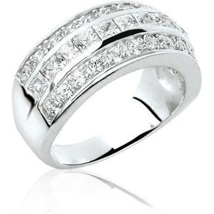 Zinzi Silver Jewels Zirkonia Ring ZIR307-52 (maat 52)