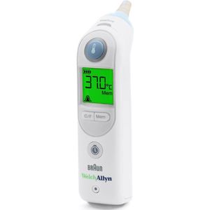 Welch Allyn Braun Thermoscan Pro 6000 Oorthermometer - Meting tijd: 2 – 3 seconden