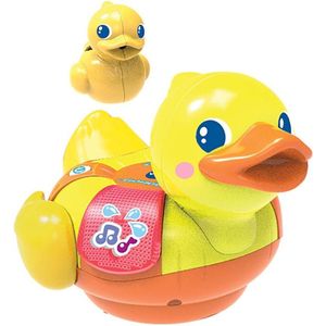 VTech Blub Blub Bad Waterpret Eend - Badspeeltjes - Badspeelgoed Baby - Interactief Baby Speelgoed
